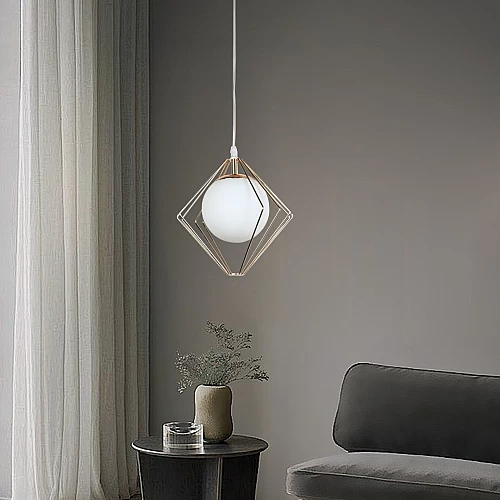  نجف مودرن ذهبي E27*1L مفرد 