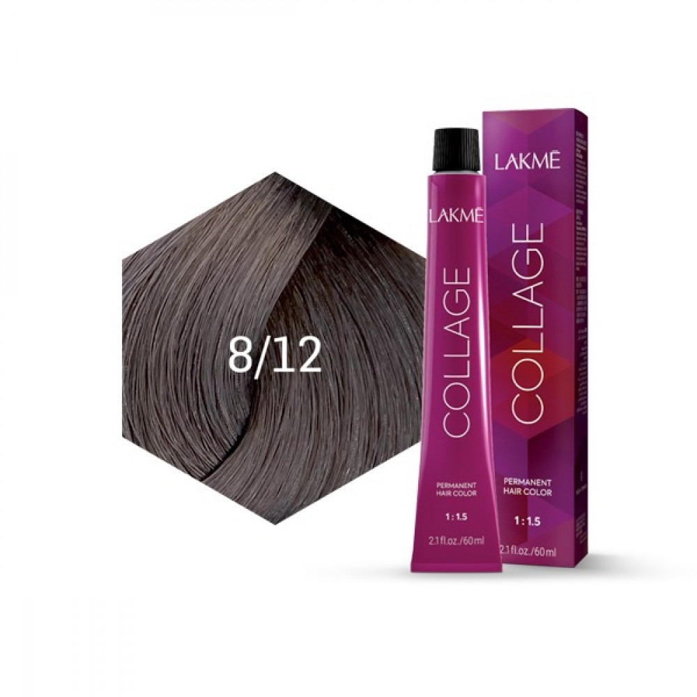 Lakmé Collage Hair Dye – Light Ash Purple Blonde – 8/12