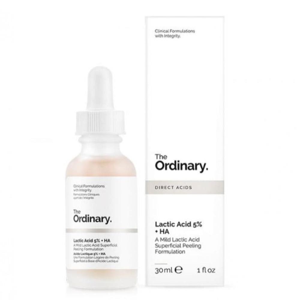 The Ordinary Lactic Acid 5% + HA 2% Exfoliating Serum – 30ml