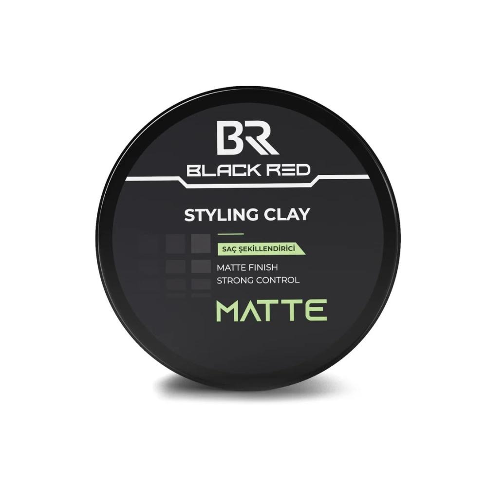 Black Red Hair Styling Wax – Matte Finish – Green 120 ml