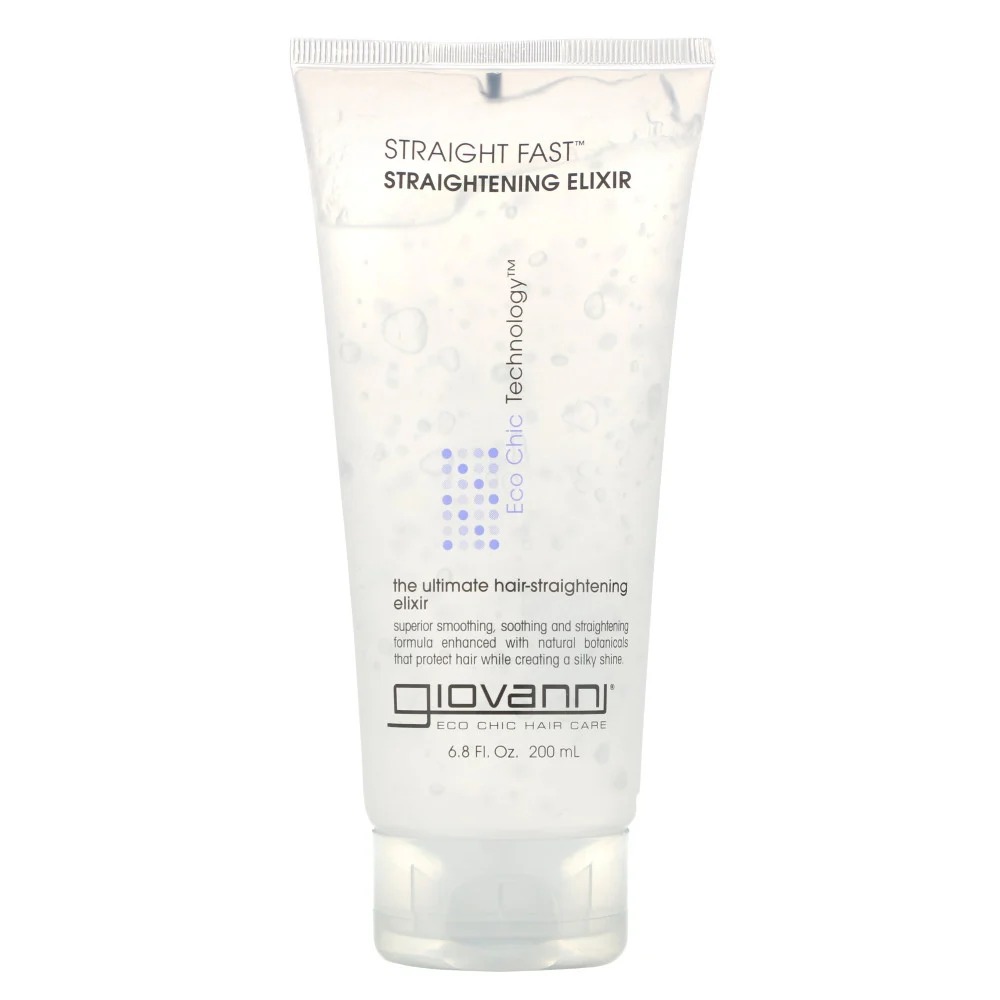 Giovanni Hair Straightening Elixir, Fast-Acting – 200 ml