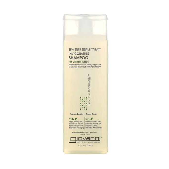 Giovanni Triple Treat Tea Tree Oil Shampoo – Strengthening and Revitalizing Hair – 250 ml