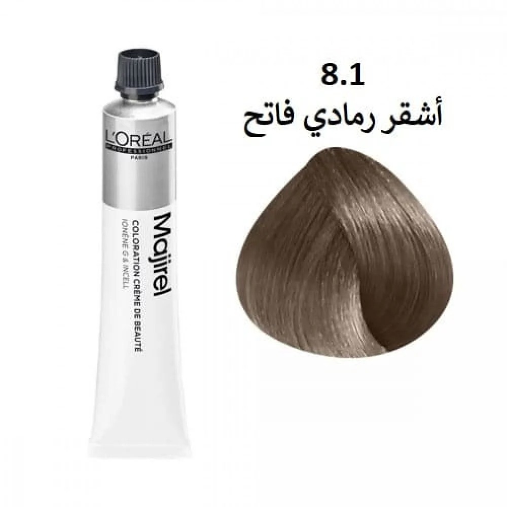 L'Oreal Professional Majirel Light Ash Blonde 8/1