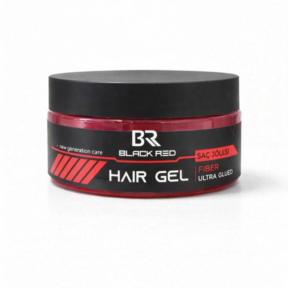 Black Red Ultra Gold Fiber Hair Gel – 250 ml