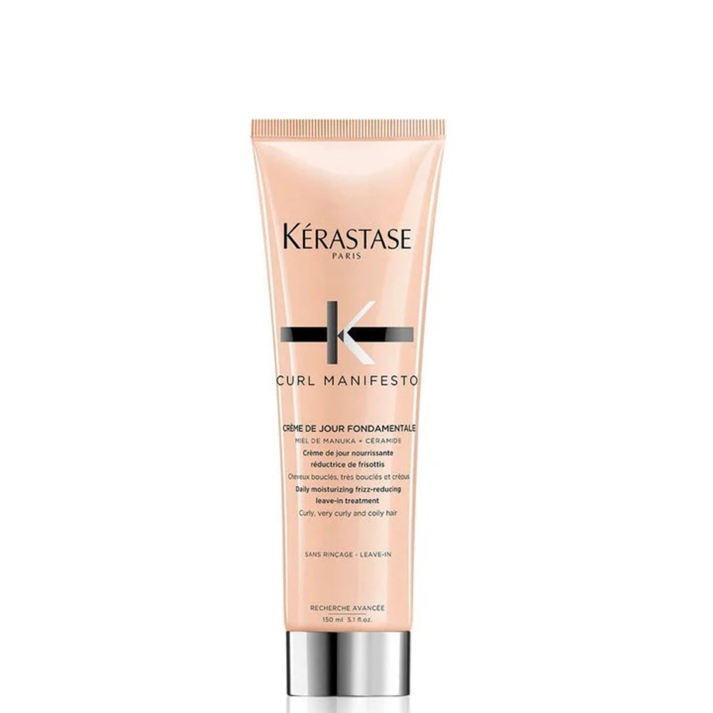 Curl Manifesto Crème de Jour Fondamentale Leave-In Cream for Curly Hair by Kérastase – 150ml