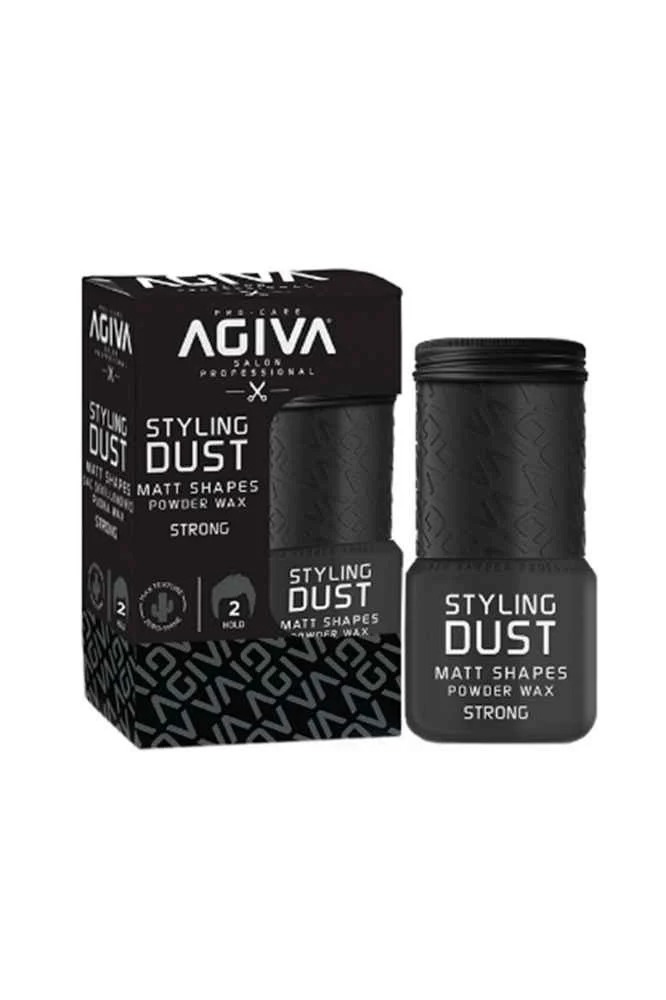 Ajiva – Strong Hair Styling Powder (Black) – 20ml