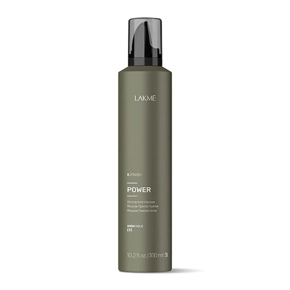 Lakmé Strong Hold Hair Mousse – For All Hair Types, 300 ml