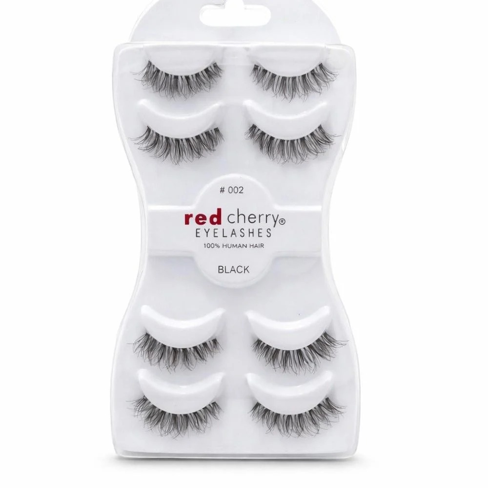 Red Cherry 4-in-1 False Eyelash Set – 002