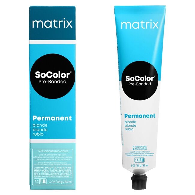  صبغة شعر SoColor UL-P لتفتيح الشعر بلون أشقر لؤلؤي فائق من ماتريكس-90مل