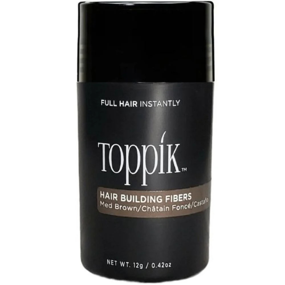 Toppik Hair Building Fibers – Medium Brown – 12g