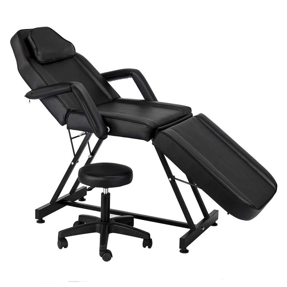 Makeup Artist Bed with Service Stool