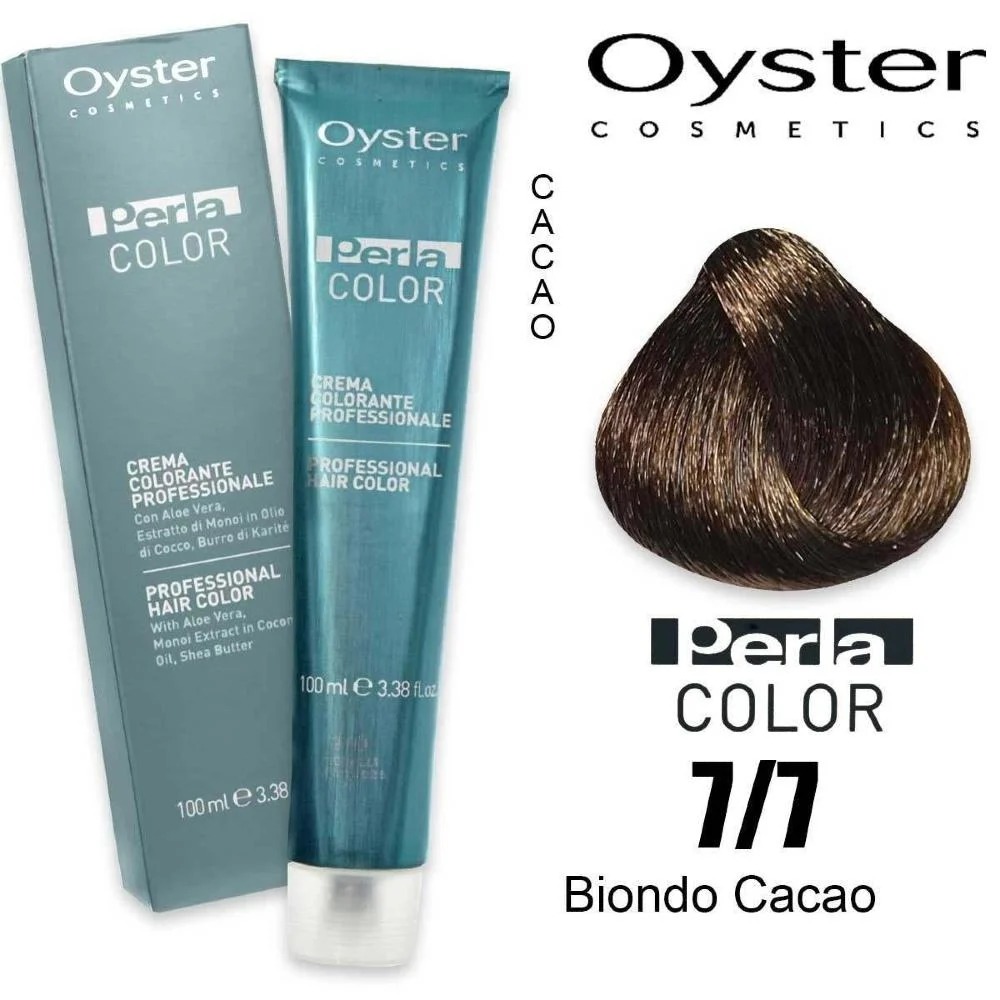 Oyster hair dye 7/7 cocoa blonde - 100 ml