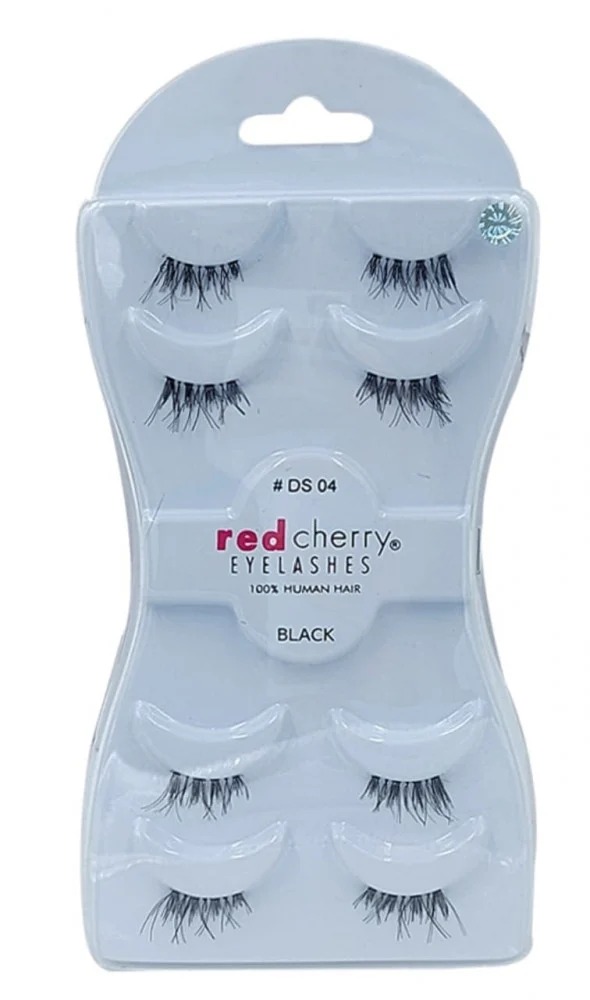 Red Cherry 4-in-1 False Eyelash Set – DS04