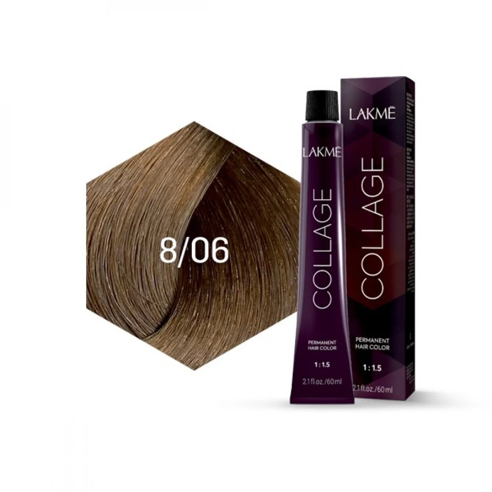Lakmé Collage Hair Dye – Warm Light Blonde – 8/06