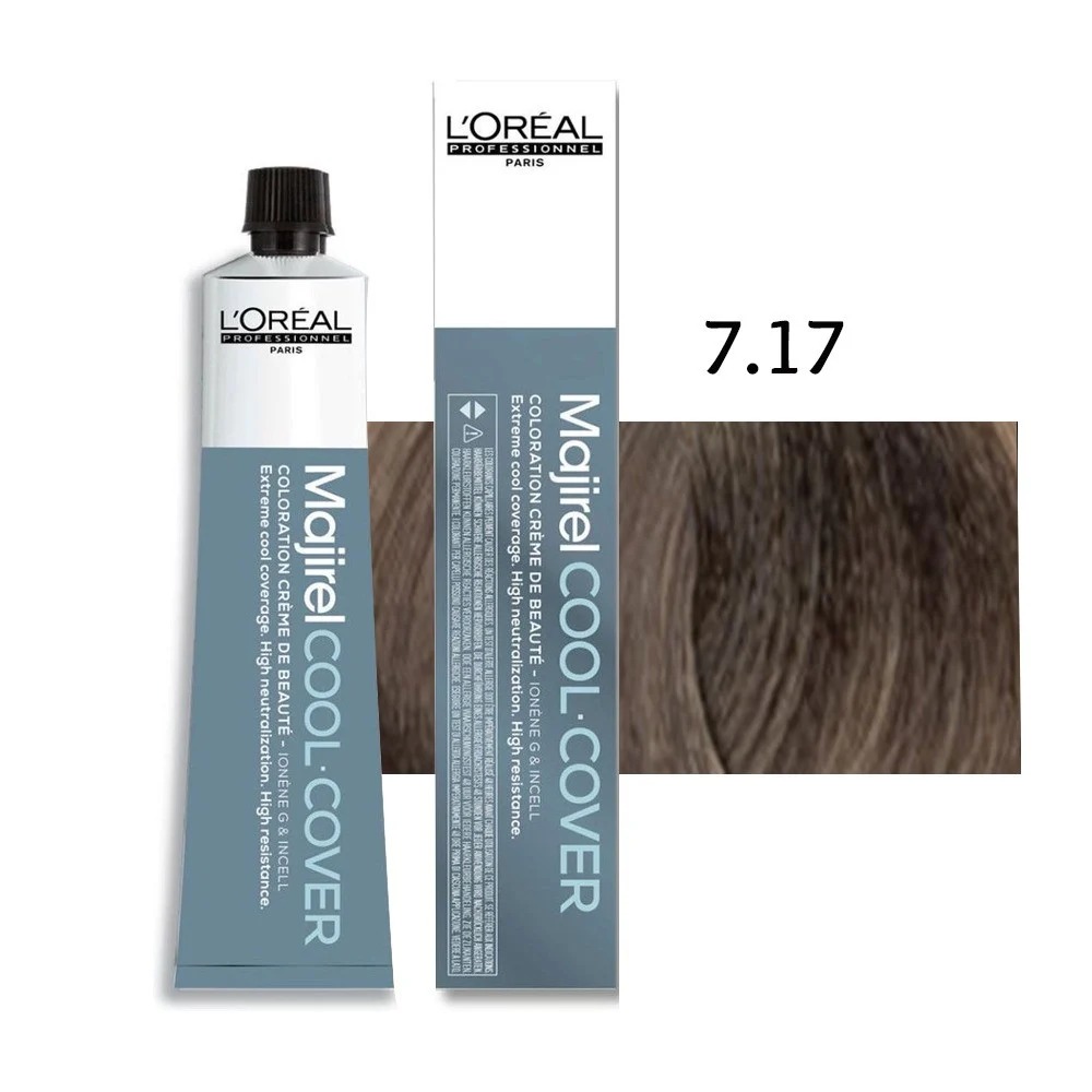 L'Oreal Professionnel Majirel Cool Cover 7.17 50ml