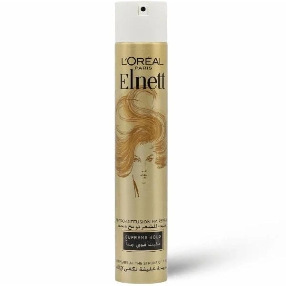  L'Oreal Paris Elnett Satin Extra Strong Hold Hairspray 400ml
