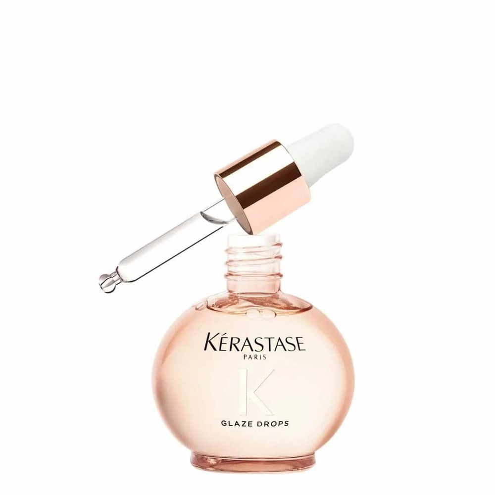 Lightweight ultra-shiny oil for long hair - Kérastase Gloss Drops, 45 ml
