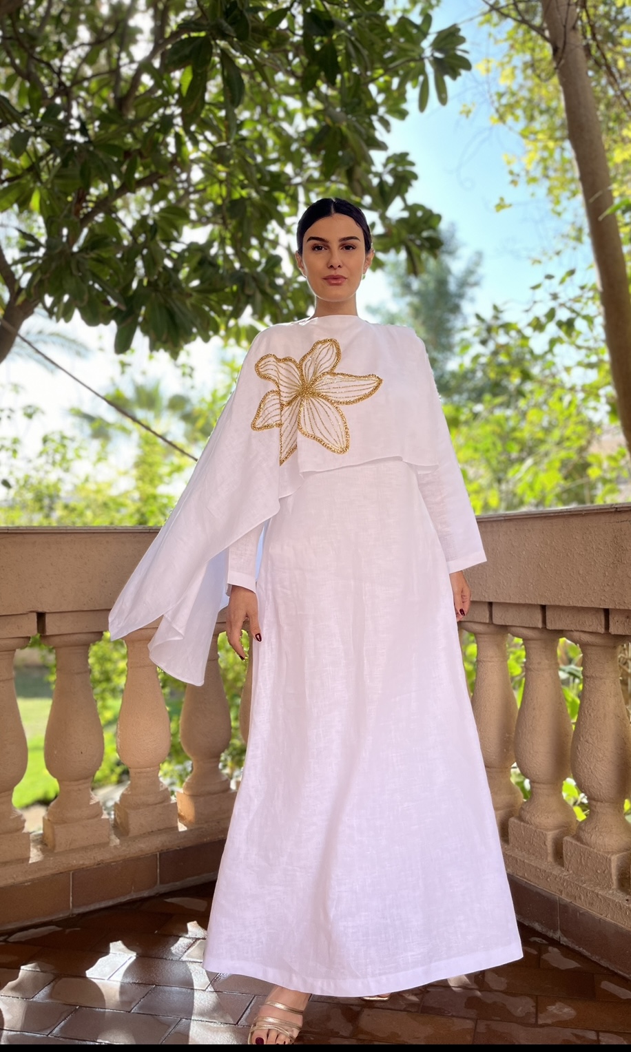 فستان لينن