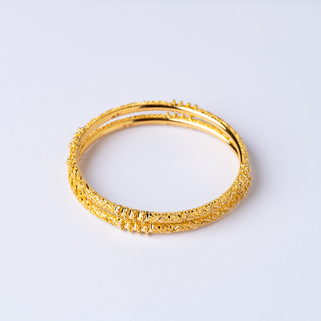  21K Gold Bangles 