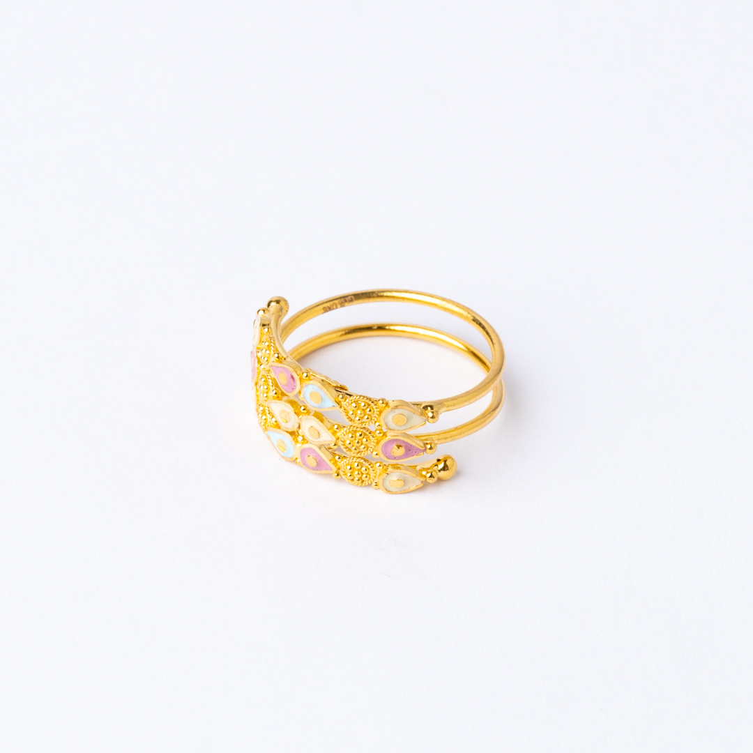  خاتم ذهب عيار 21 