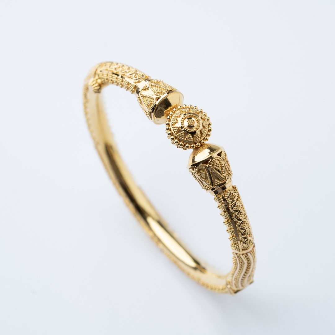 21K Gold Bangle 