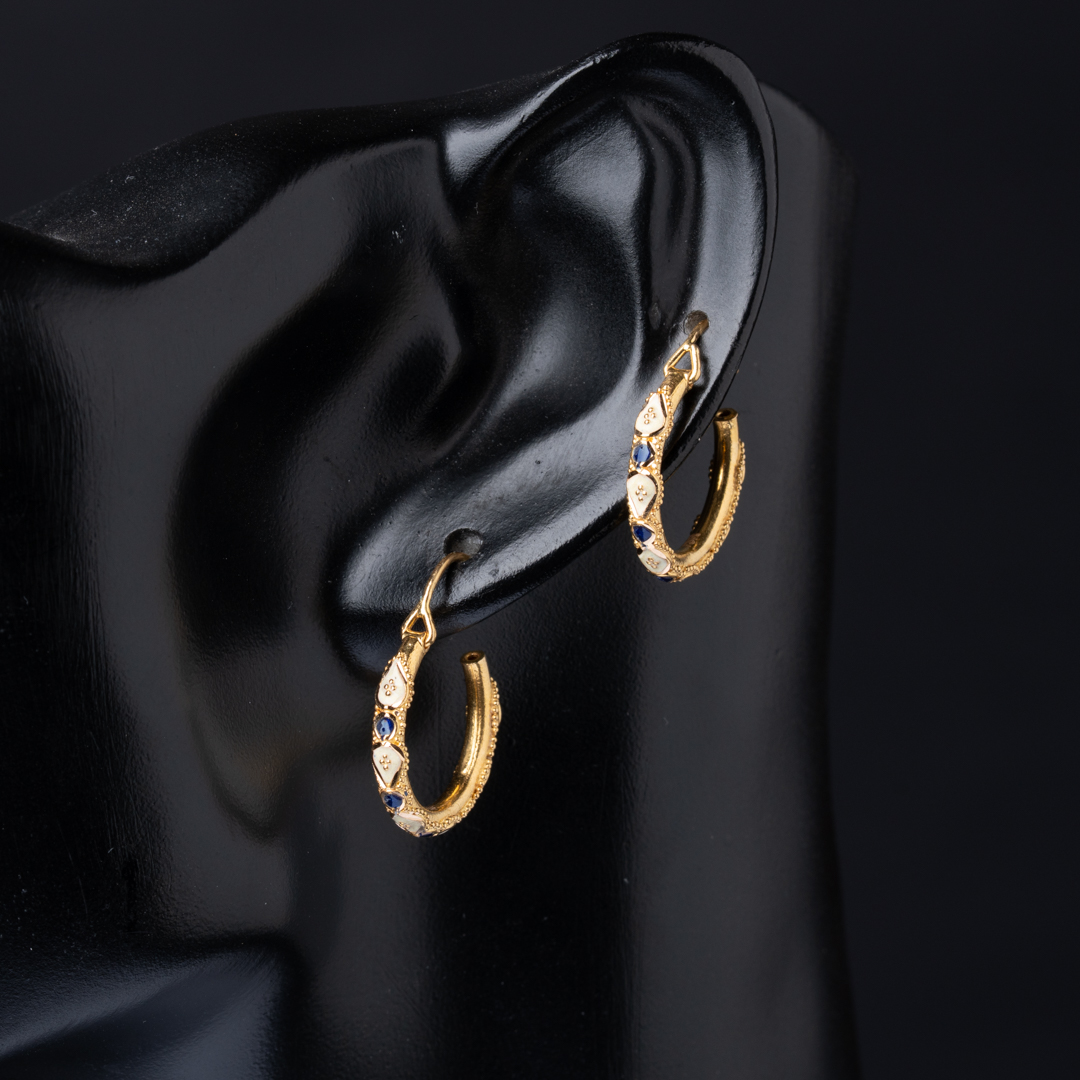  حلق ذهب عيار 21 