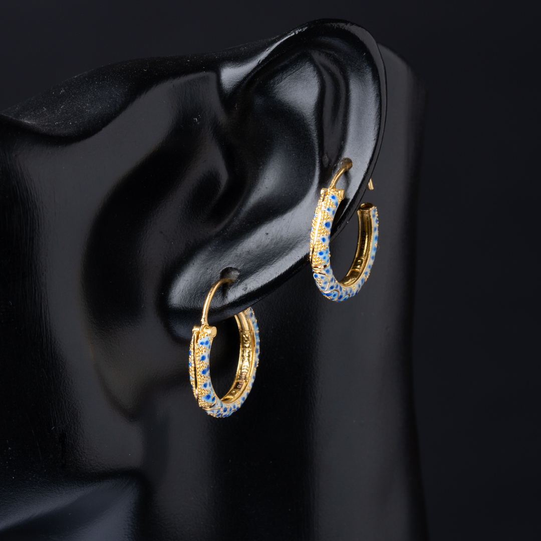  21K Gold Earrings 