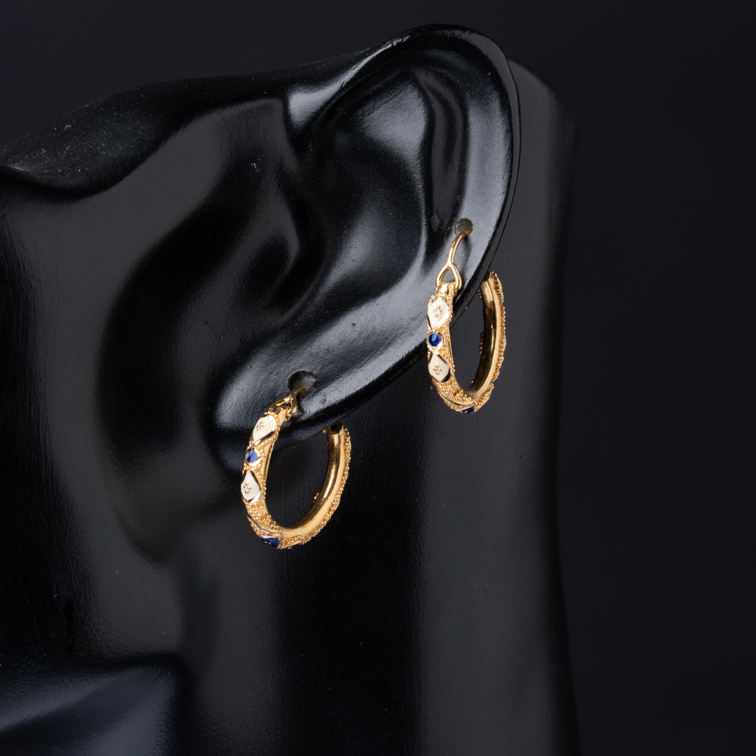 21K Gold Earrings 
