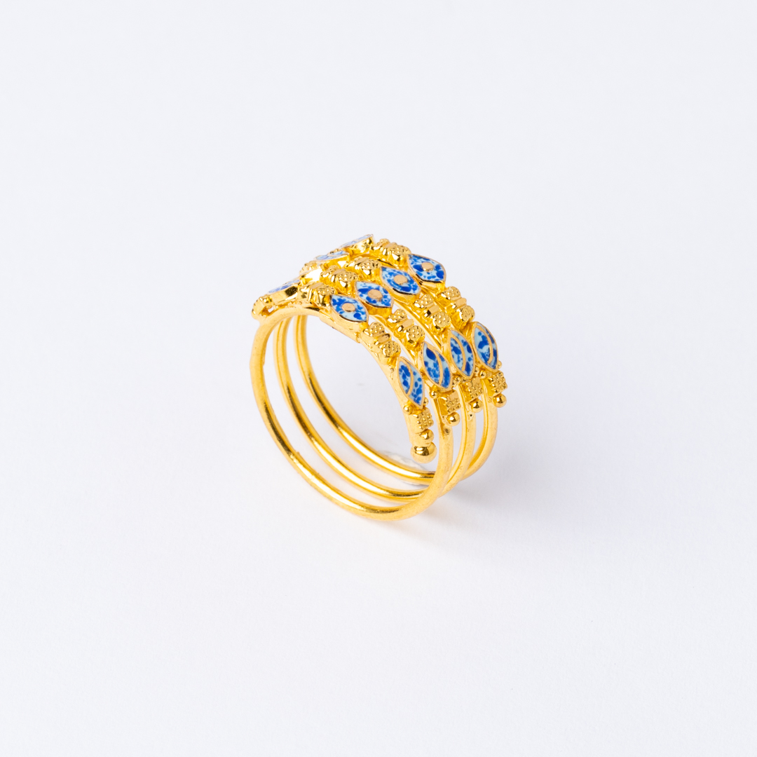  21K Gold Ring 