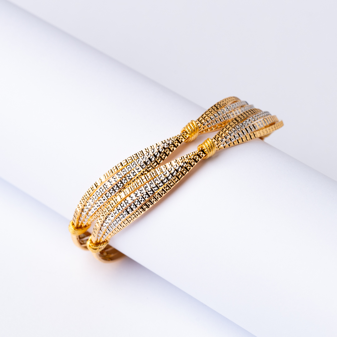  21K Gold Bangles 