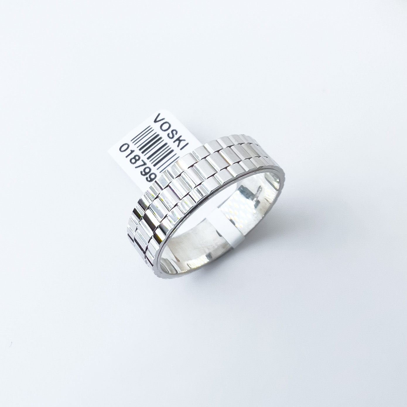  Silver Wedding Ring 