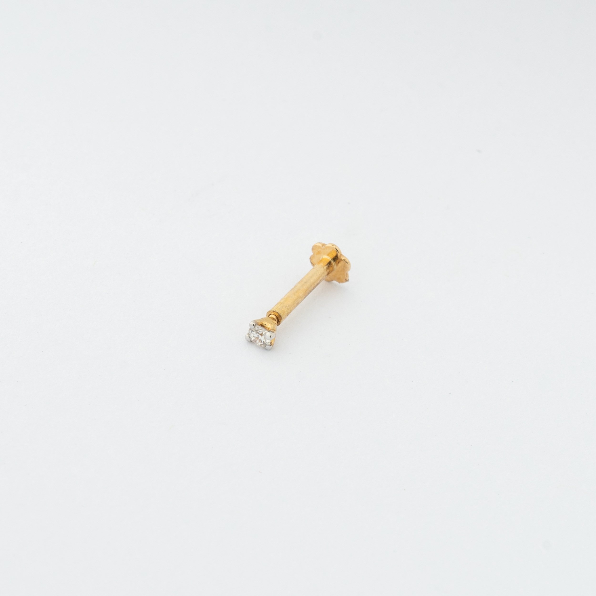  18K Diamond Nose Pin 