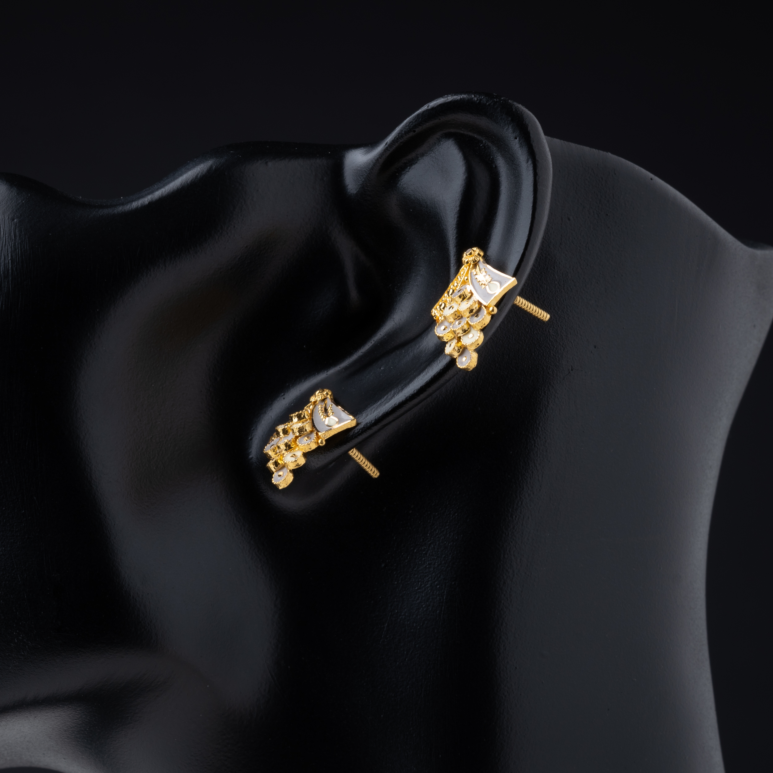 حلق ذهب عيار 21 