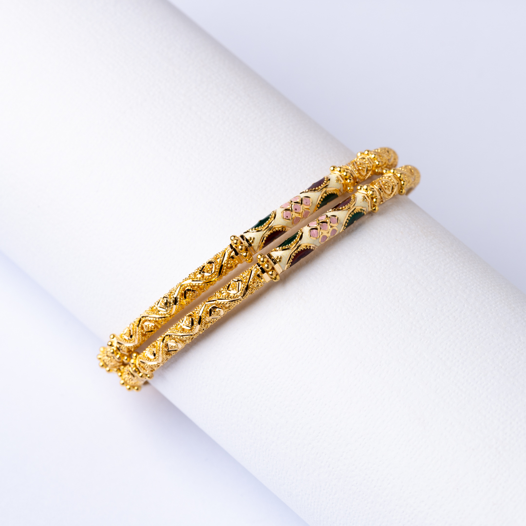  21K Gold Bangles 