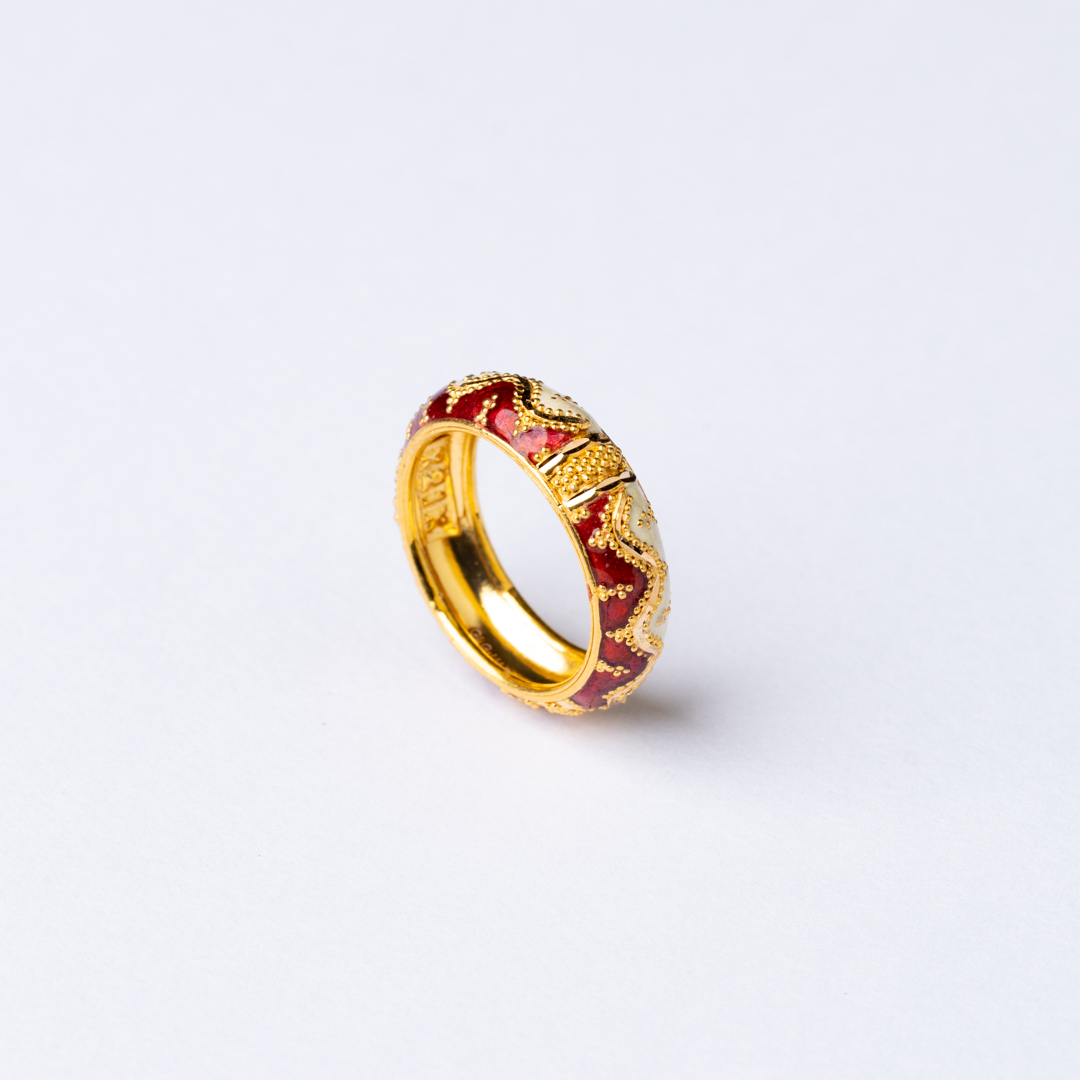  21K Gold Ring 