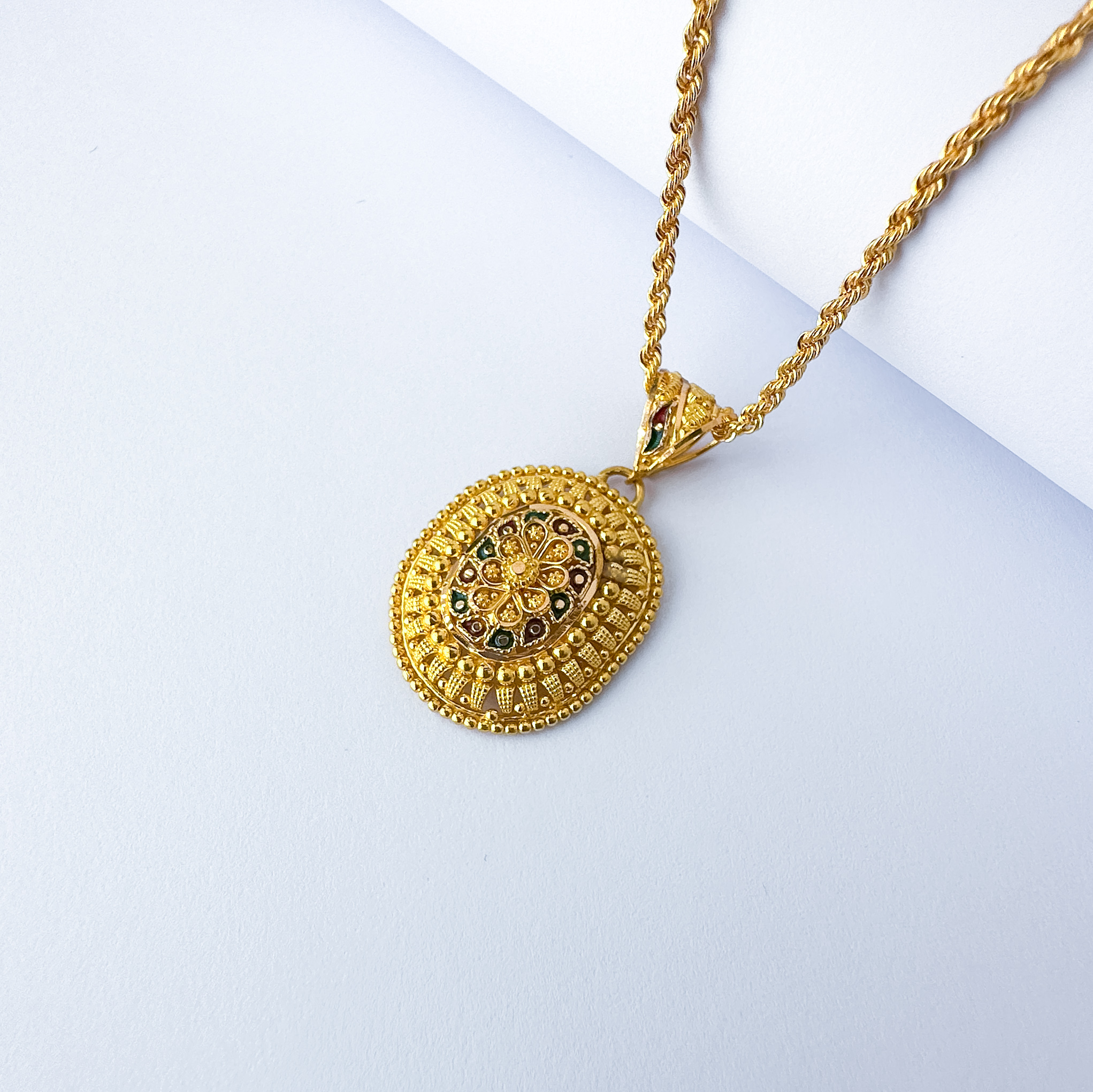  21K Gold Necklace 