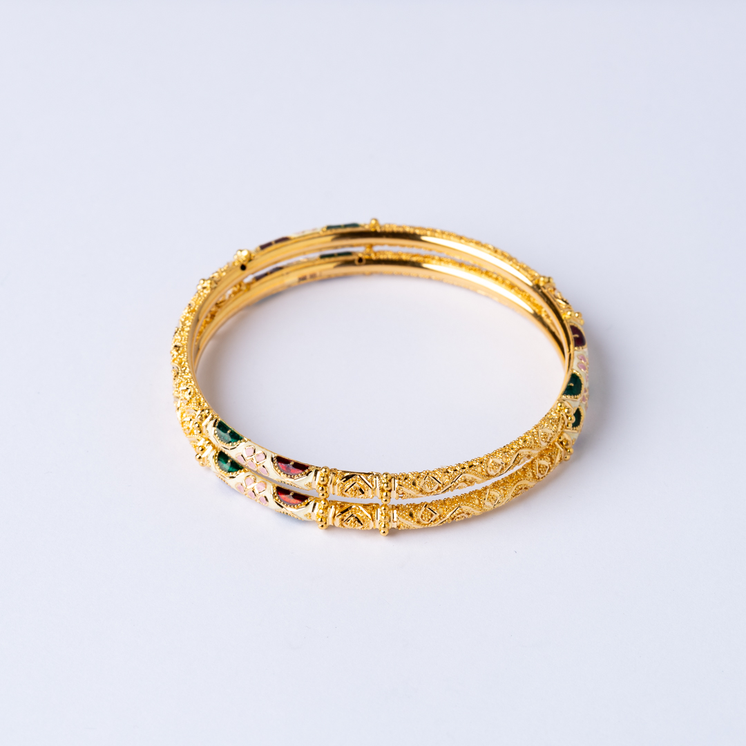  21K Gold Bangles 