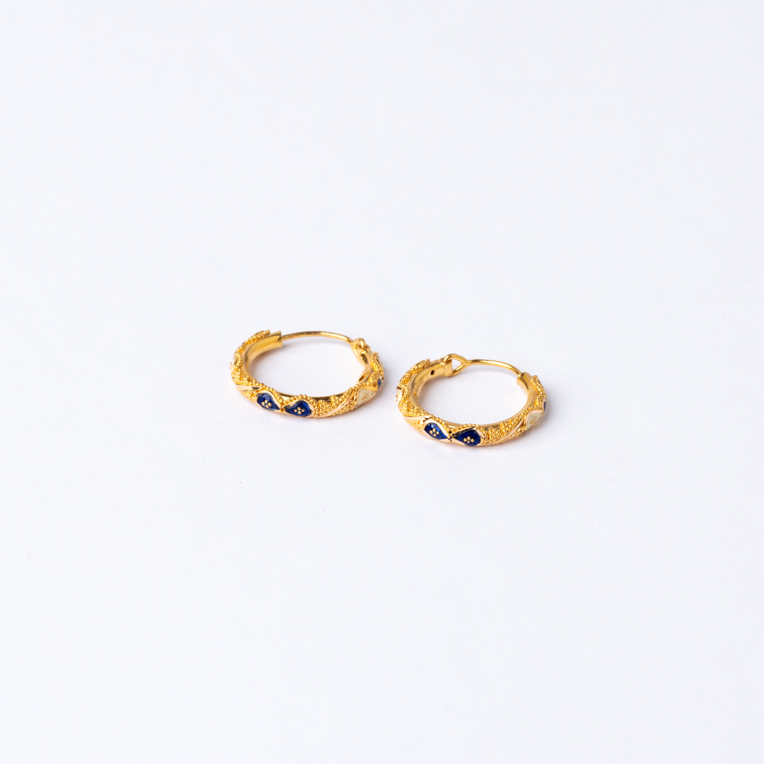  21K Gold Earrings 