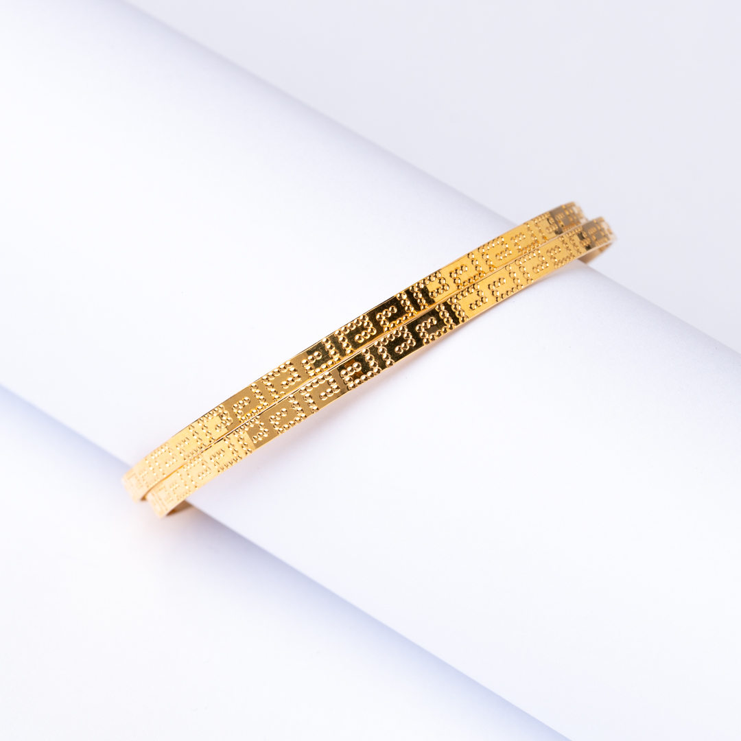  21K Gold Bangles 