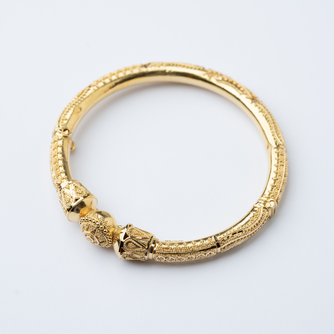  21K Gold Bangle 