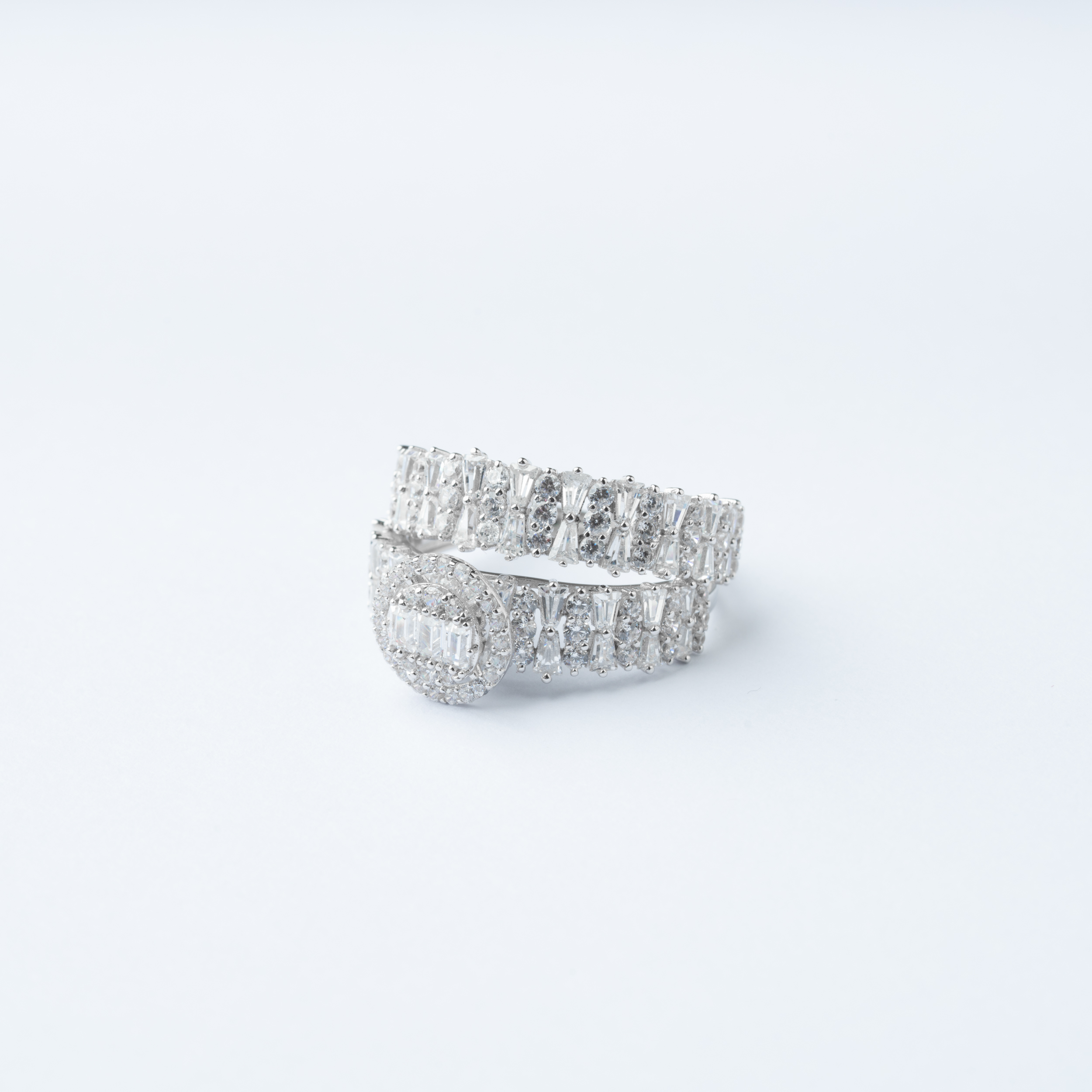  18K Gold Twin Ring 