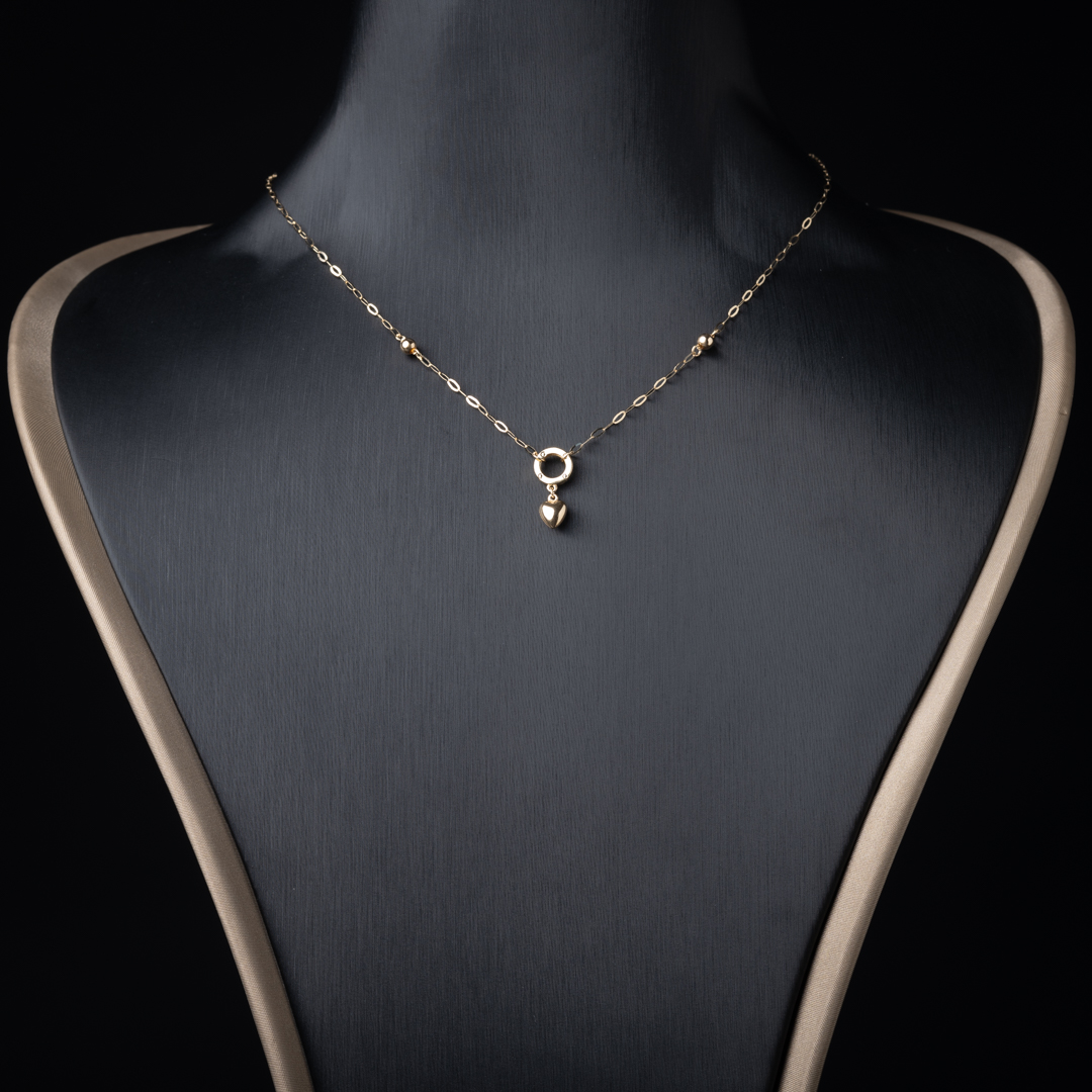  عقد ذهب عيار 18 