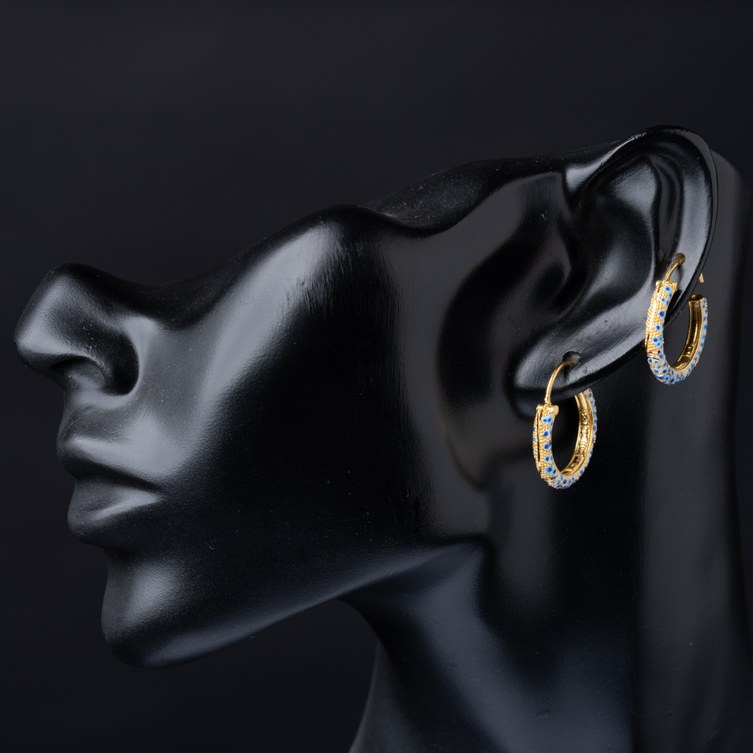  21K Gold Earrings 