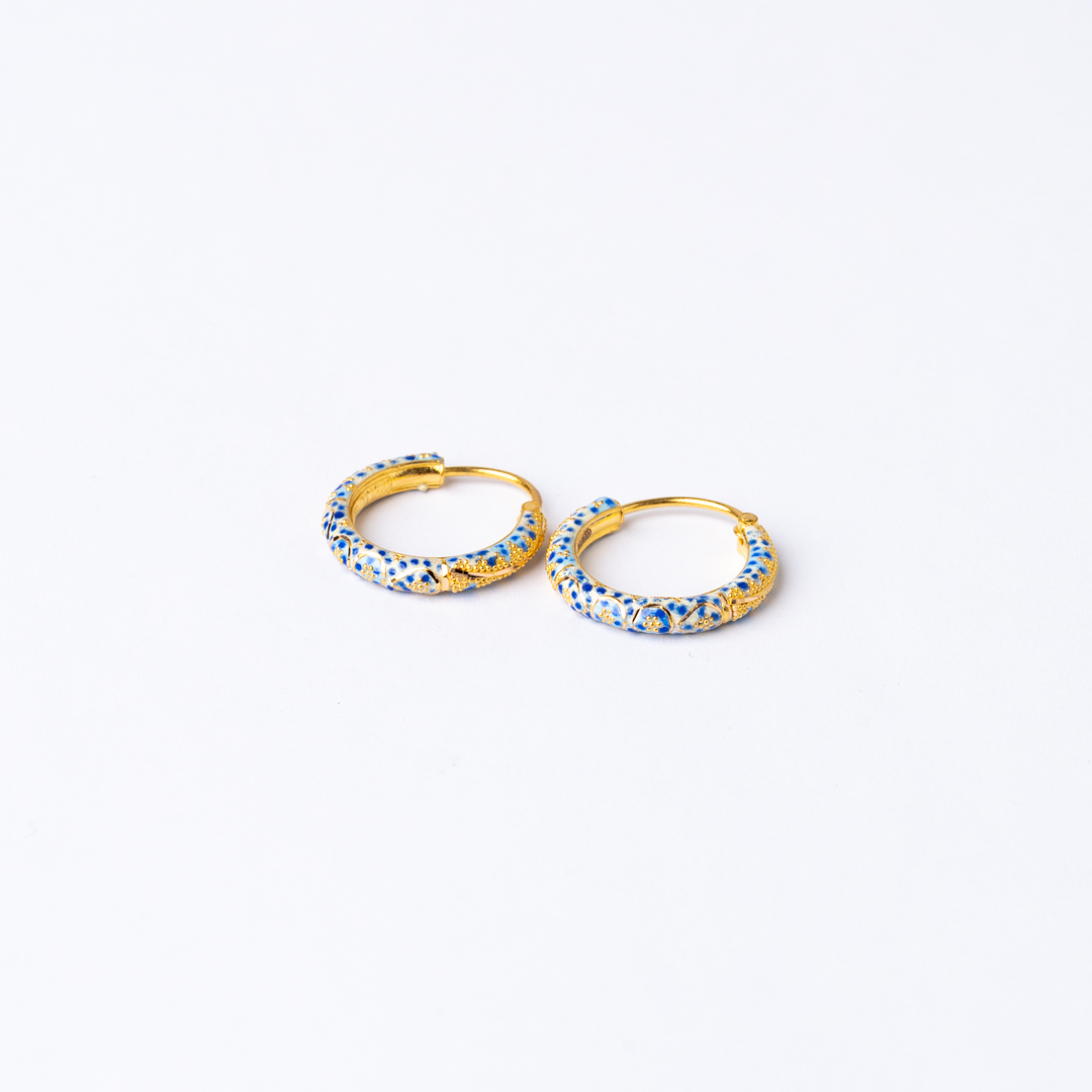  21K Gold Earrings 