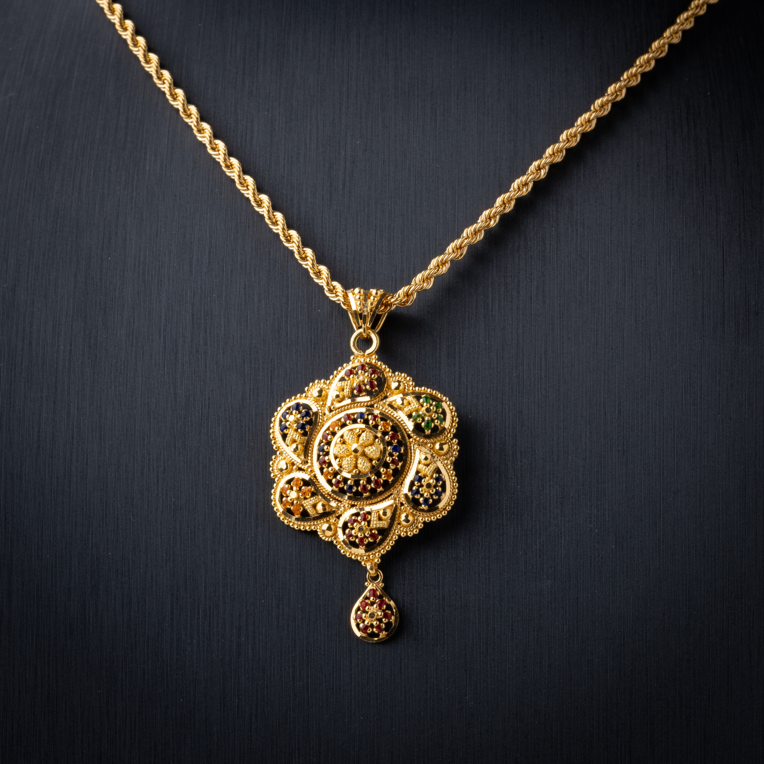  21k Gold Necklace 
