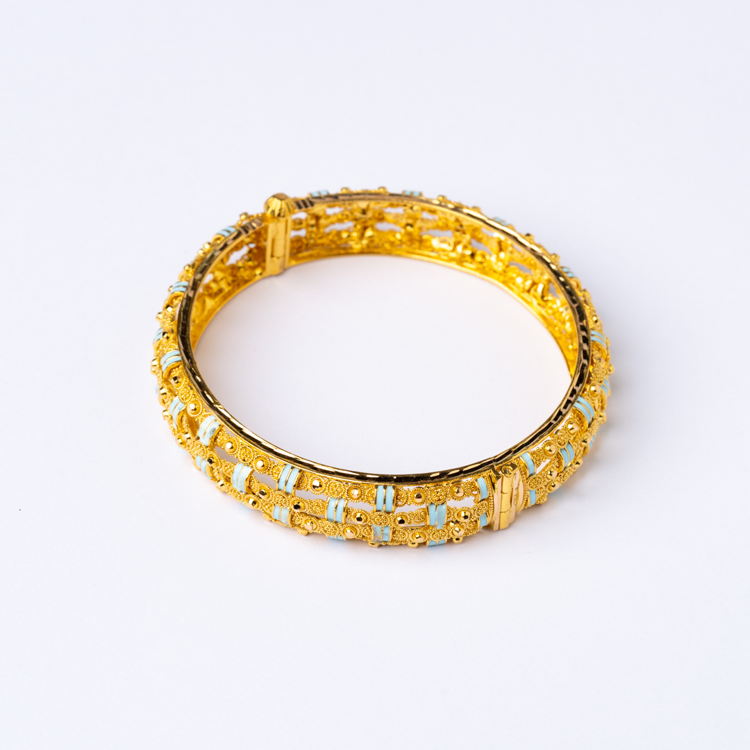  21K Gold Bangle 