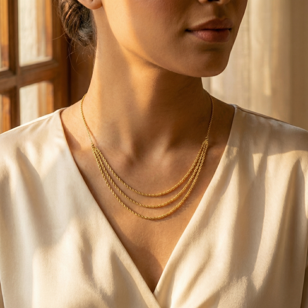  21K Gold Necklace 
