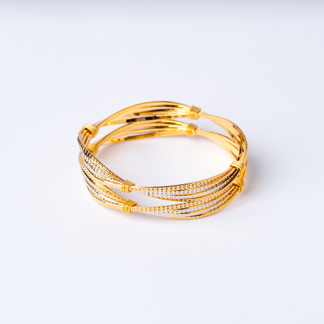  21K Gold Bangles 