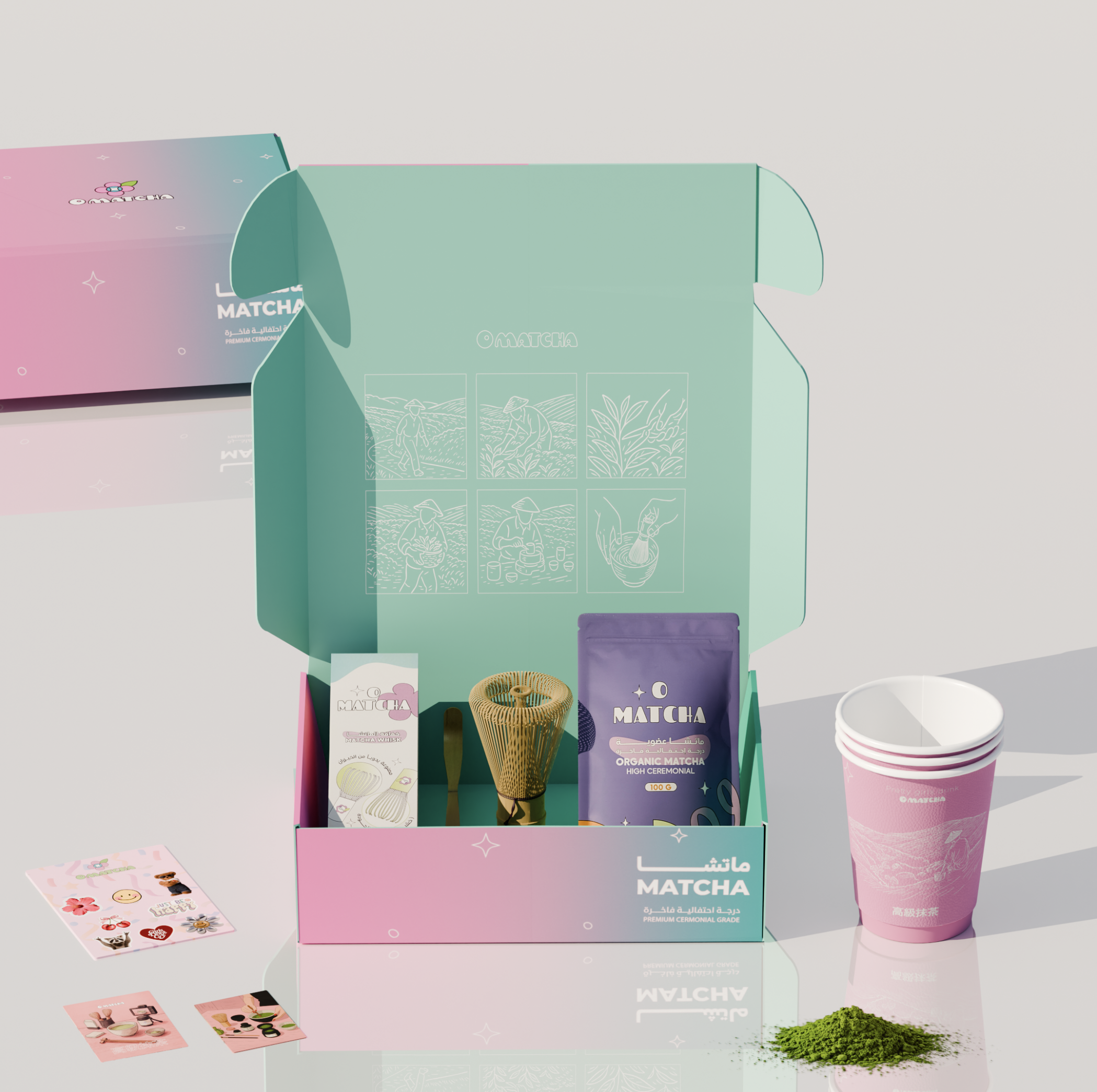 بوكس الماتشا - MATCHA Box 100G