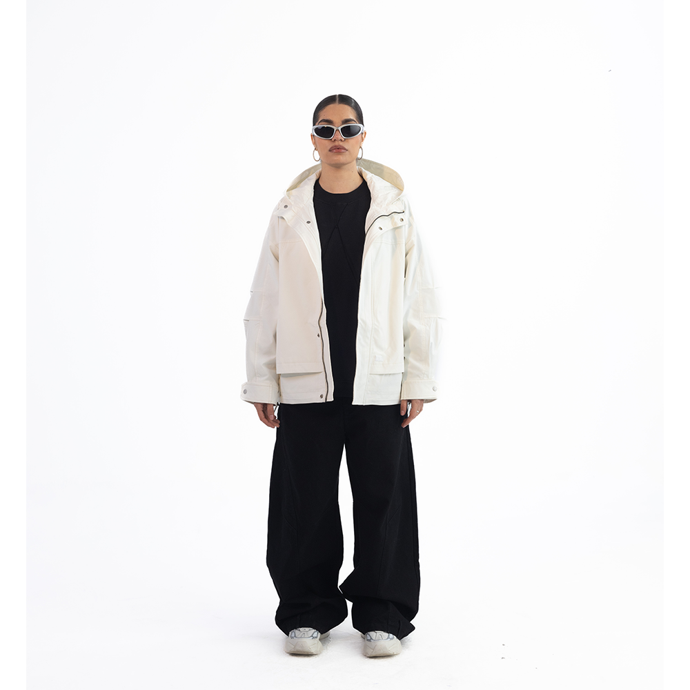 Double Layer White Jacket
